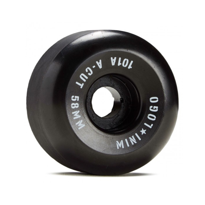 MINI LOGO MINI LOGO WHEELS (JEU DE 4) 58MM A-CUT II 101A BLACK