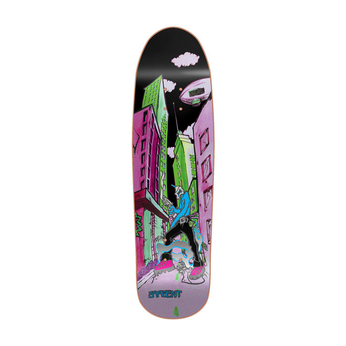  NEW DEAL DECK SARGENT INVADER SLICK NEON 9.3 X 31.9