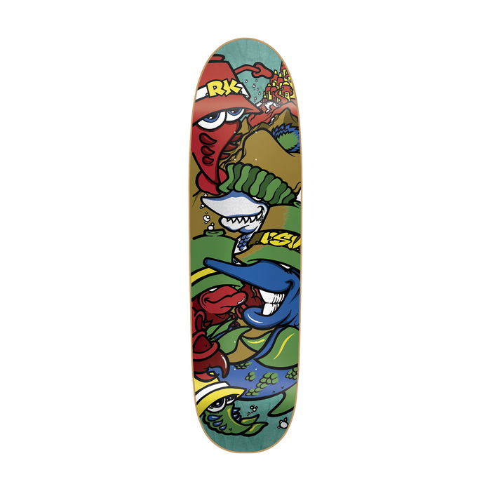  NEW DEAL DECK KNIGGE DSV HT TEAL 8.6 X 31.79 WB 14