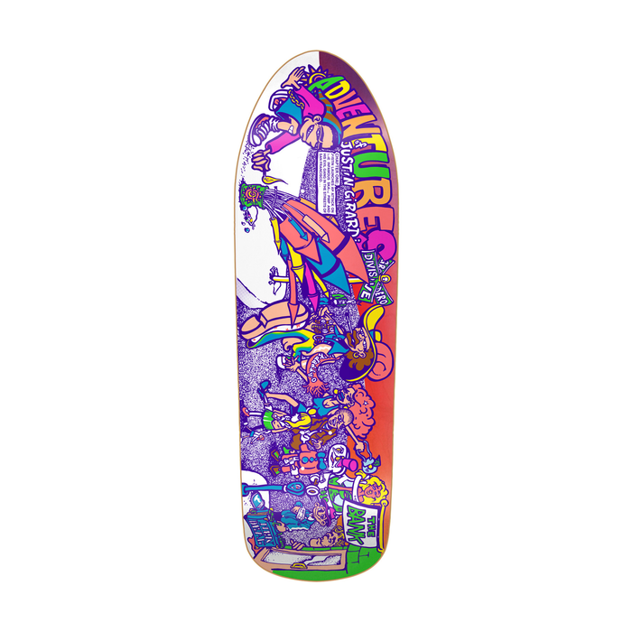  NEW DEAL DECK ADVENTURES JUSTIN GIRARD HT NEON 9.72 X 31.38