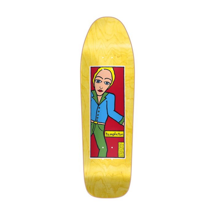  NEW DEAL DECK TEMPLETON MAN V-PLY HT YELLOW 9.625 X 32.62