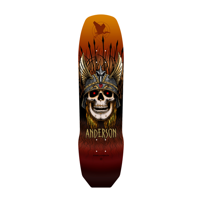 POWELL PERALTA POWELL PERALTA DECK ANDY ANDERSON HERON II RUST 8.45 x 31.8