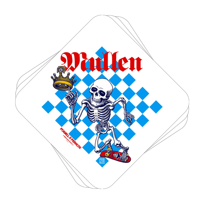 POWELL PERALTA POWELL PERALTA STICKERS RODNEY MULLEN 4.375