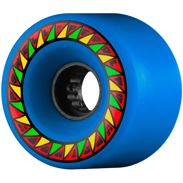 POWELL PERALTA POWELL PERALTA WHEELS (JEU DE 4) DH 66MM PRIMO 82A BLUE
