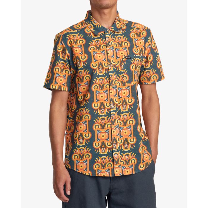 RVCA REDONDO SHIRT duck blue