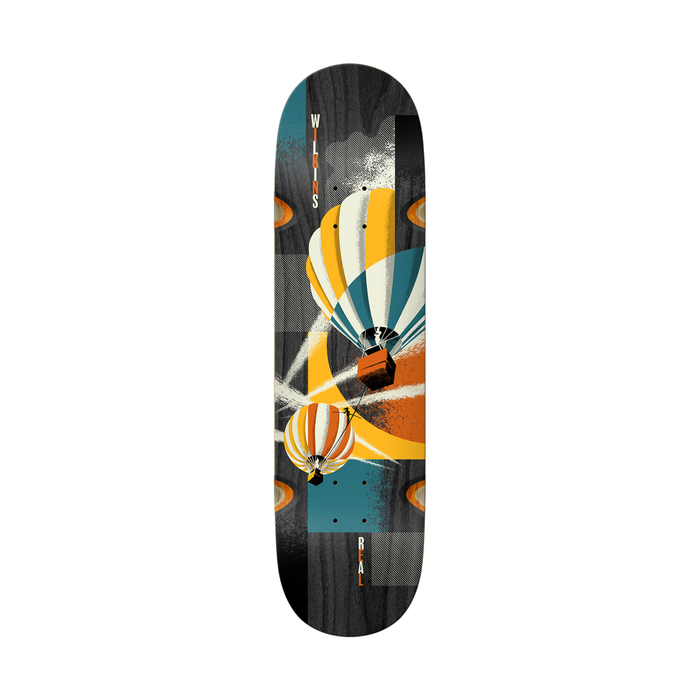 REAL REAL DECK WILKINS LOOKING UP WHEEL WELLS 8.86 X 32.61