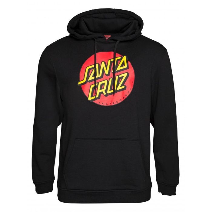 SANTA CRUZ CLASSIC DOT HOODY black