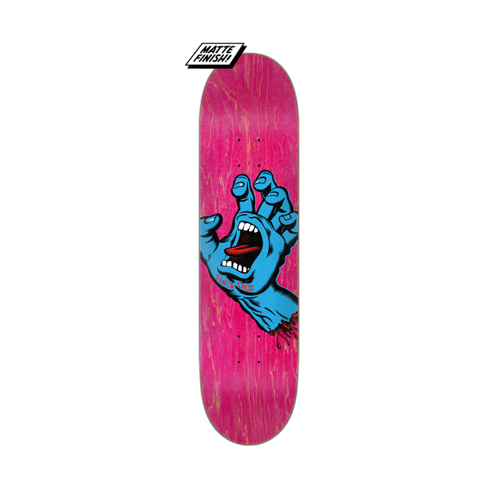 SANTA CRUZ SANTA CRUZ DECK SCREAMING HAND 7.80 X 31.00
