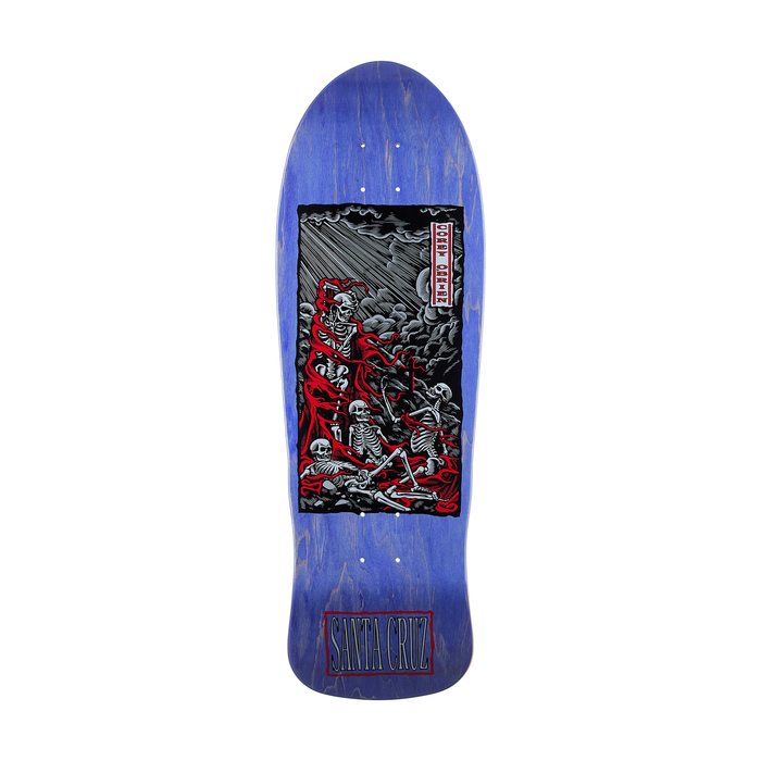 SANTA CRUZ SANTA CRUZ DECK REISSUE O'BRIEN PURGATORY REISSUE 9.85 X 30