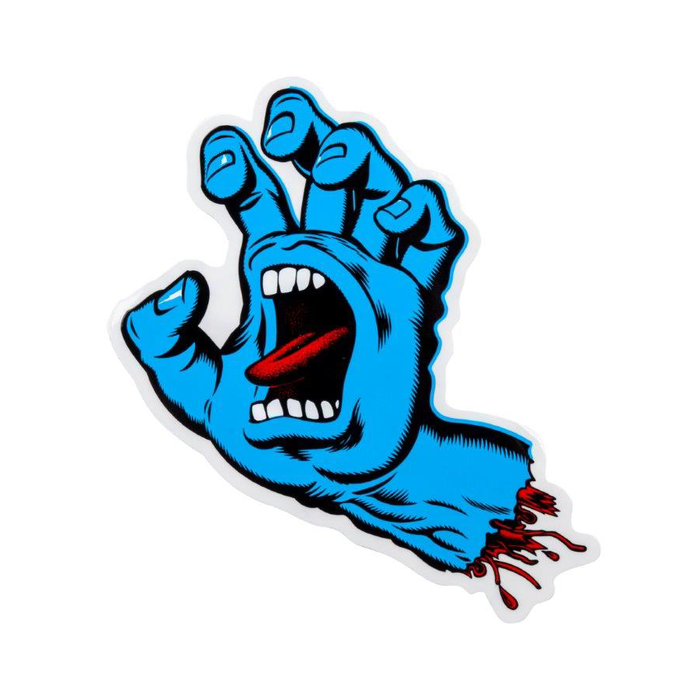 SANTA CRUZ SANTA CRUZ STICKERS SCREAMING HAND MULTI 3 PETIT