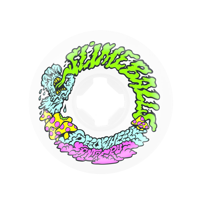 SANTA CRUZ SLIME BALLS WHEELS (JEU DE 4) 53MM VOMIT MINI II WHITE 97A