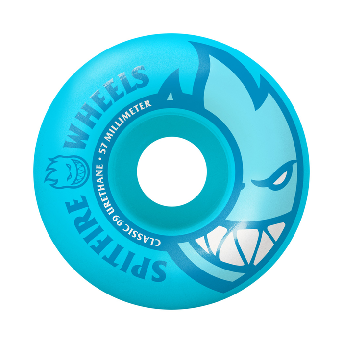 SPITFIRE SPITFIRE WHEELS (JEU DE 4) 57MM CLASSIC NEON BIGHEAD BLUE
