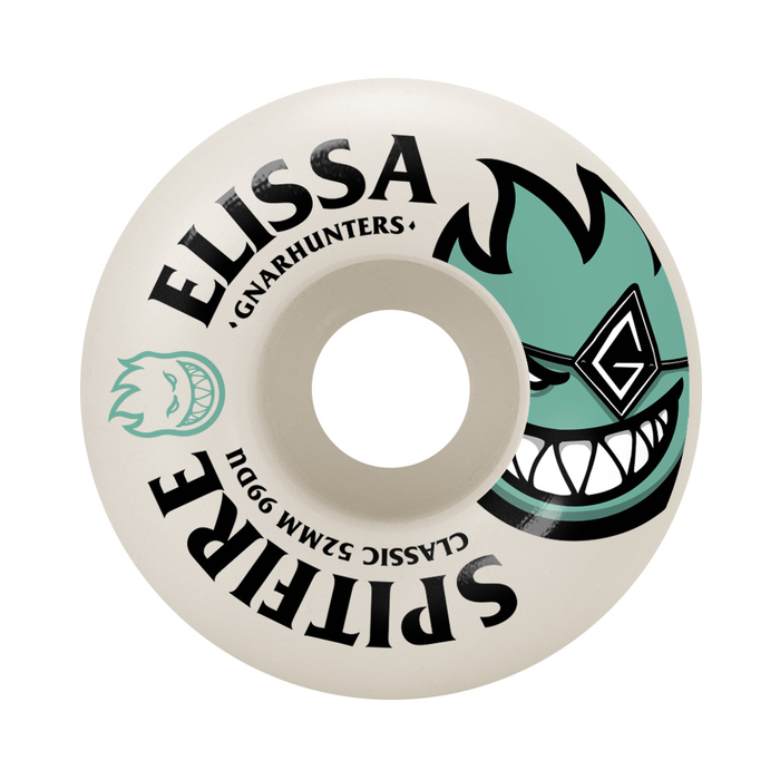 SPITFIRE SPITFIRE WHEELS (JEU DE 4) 52MM CLASSIC 99 ELISSA GNARHUNTER