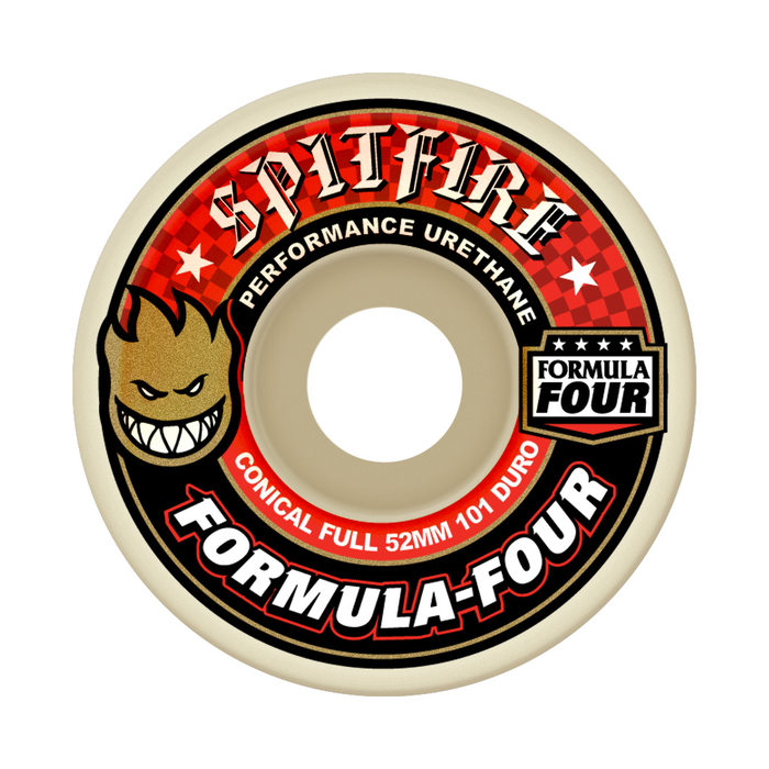 SPITFIRE SPITFIRE WHEELS (JEU DE 4) 52MM F4 101D CONCL FULL
