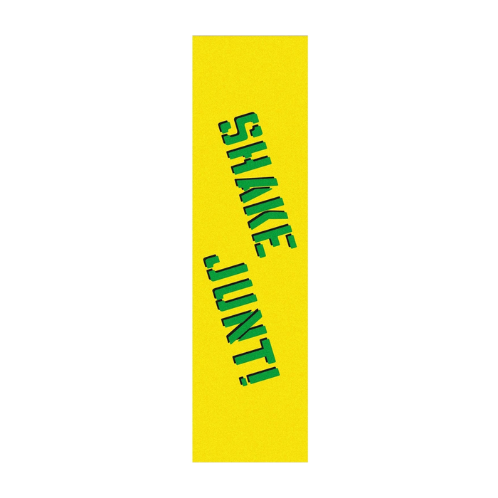 SHAKE JUNT SHAKE JUNT GRIP PLAQUE YELLOW GREEN