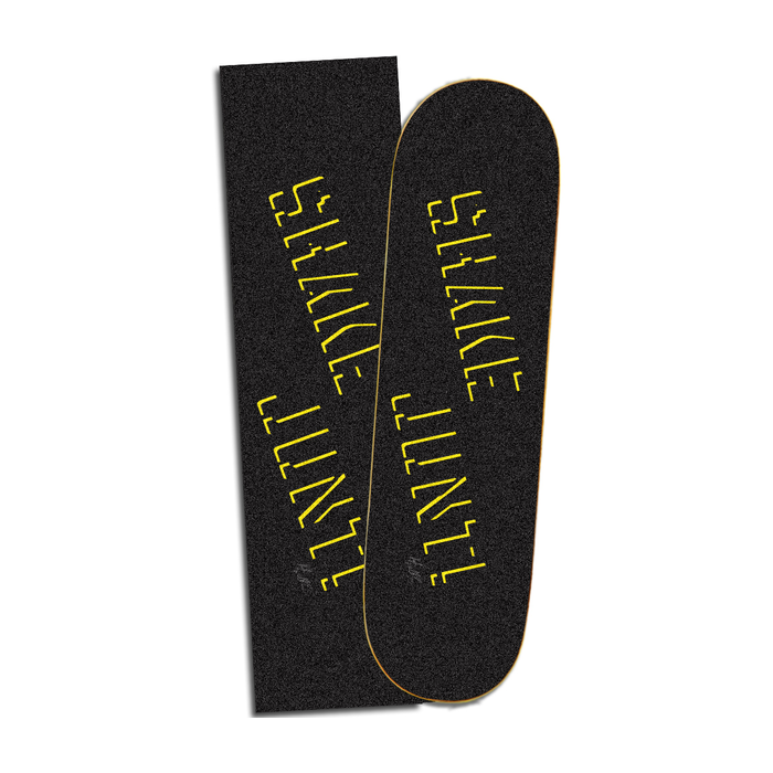 SHAKE JUNT SHAKE JUNT GRIP PLAQUE PRO KYLE WALKER BLK YLW 9 X 33