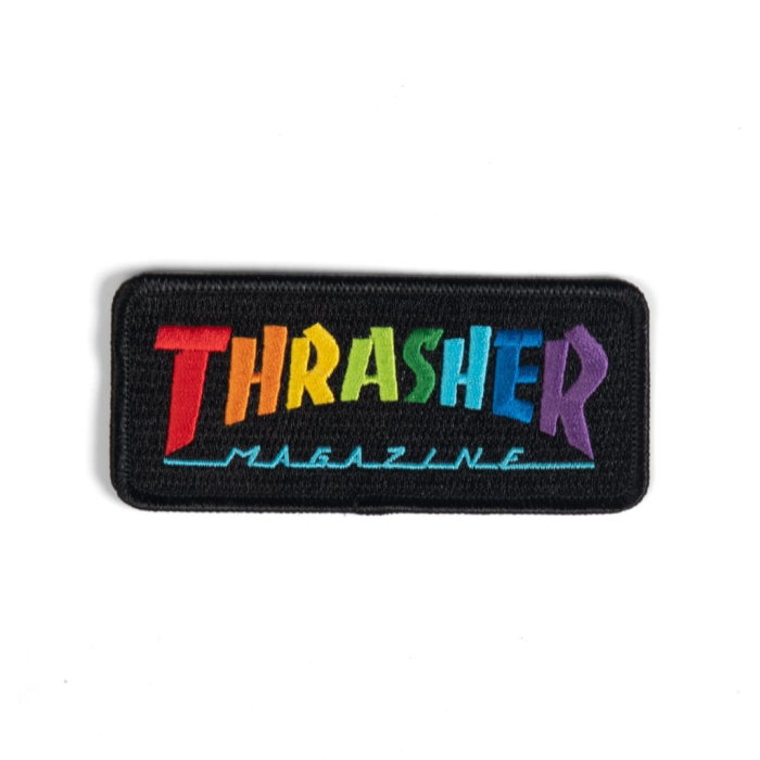 THRASHER THRASHER PATCH RAINBOW MAG