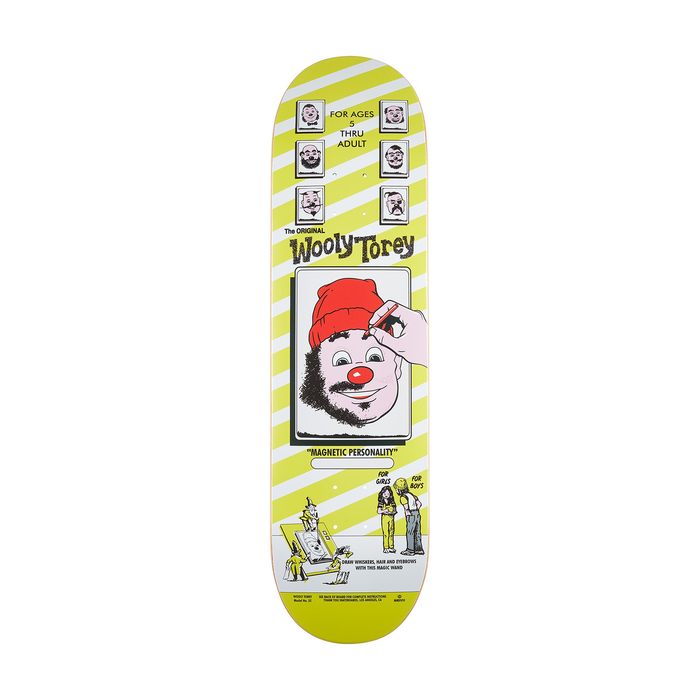 THANK YOU THANK YOU DECK TOREY PUDWILL WOOLY 8.25 YELLOW