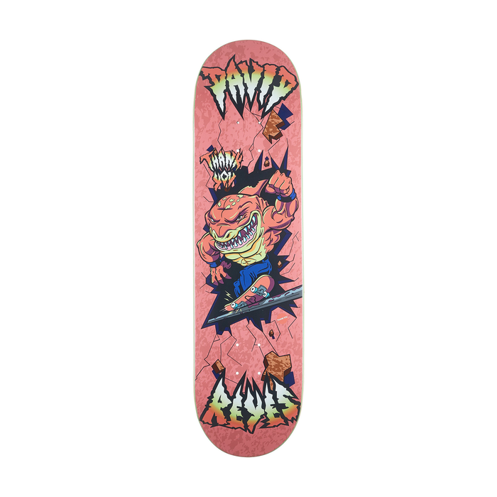 THANK YOU THANK YOU DECK DAVID REYES SHARK TOOTH 8.0 RED