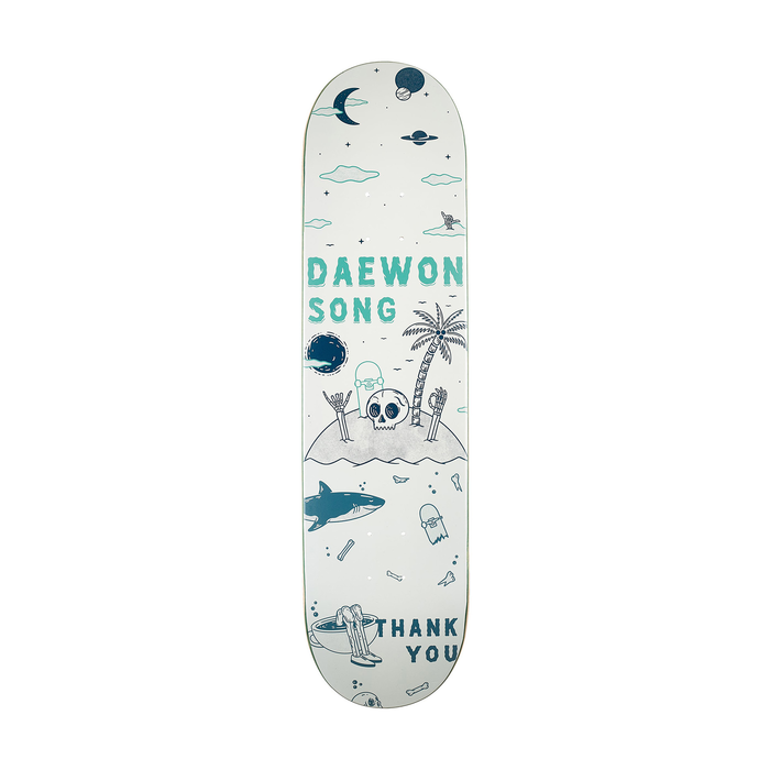 THANK YOU THANK YOU DECK DAEWON SONG CAST AWAY 7.75 GREEN
