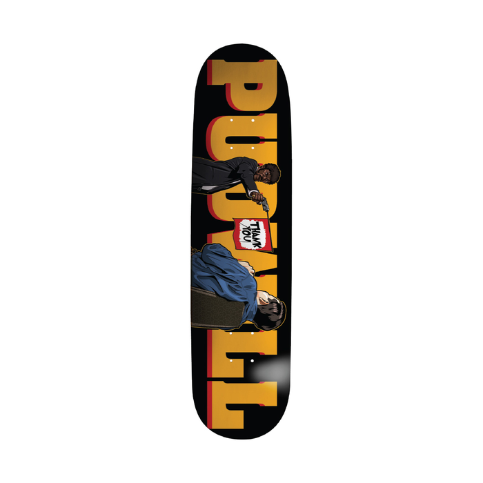 THANK YOU THANK YOU DECK TOREY PUDWILL PUD FICTION BLACK 8.0