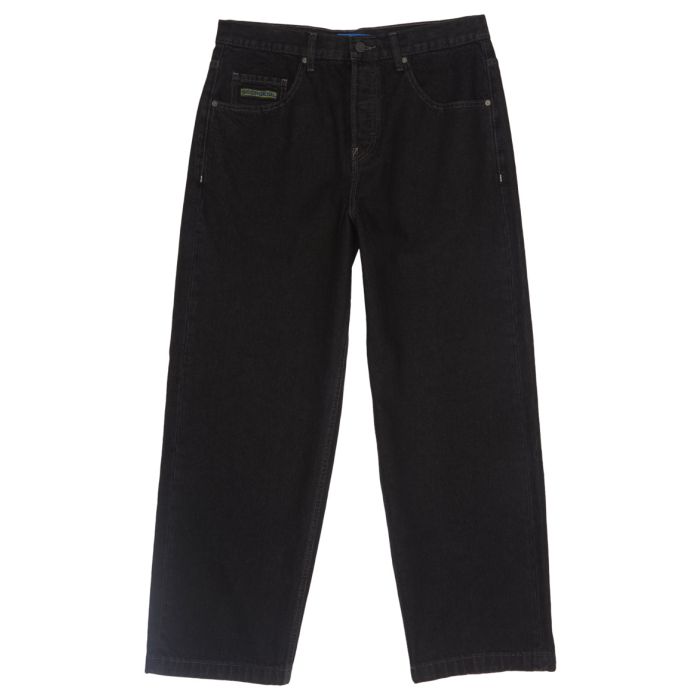 DC WORKER BAGGY DENIM black tint