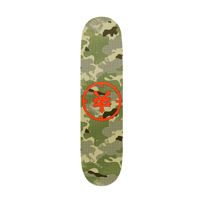 ZOO YORK ZOO YORK DECK ZY CAMO SPEC MULTI 8.0