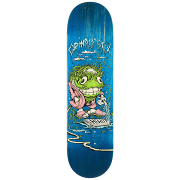 ANTIHERO ANTIHERO DECK GRIMPLE IN CHARACTER HEWITT 8.4 X 32