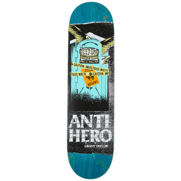 ANTIHERO ANTIHERO DECK INFECTIOUS WASTE TAYLOR ORANGE 8.38 X 32.25