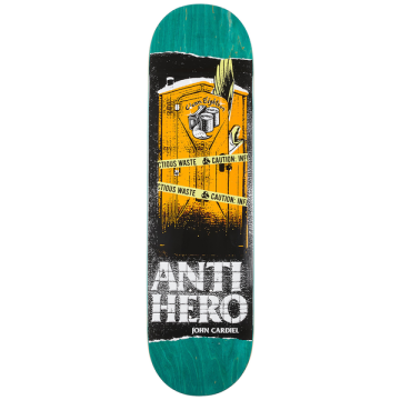 ANTIHERO ANTIHERO DECK INFECTIOUS WASTE CARDIEL BLUE 8.62 X 32.25