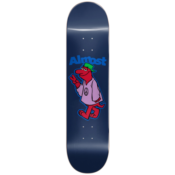 ALMOST ALMOST DECK PEACE OUT HYB BLUE 8.375 X 32.06 WB 14.25