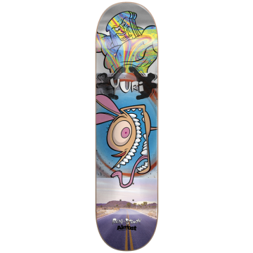 ALMOST ALMOST DECK REN & STIMPY ROAD TRIP R7 YURI 8.375 X 32.19