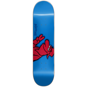 ALMOST ALMOST DECK RED HEAD HYB BLUE 8.375 X 32.06