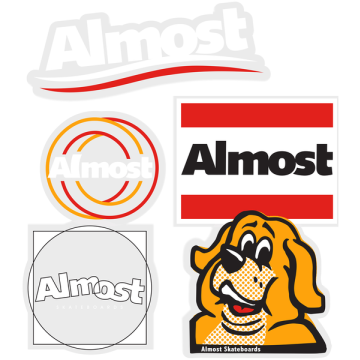 ALMOST ALMOST STICKERS INTERACTIVE ASSORTED MULTI