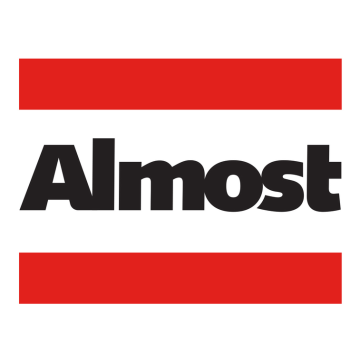 ALMOST ALMOST STICKERS DOUBLE BAR MULTI