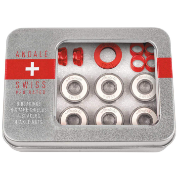 ANDALE BEARINGS ANDALE ROULEMENTS (JEU DE 8) SWISS TIN 