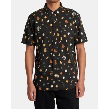 RVCA ANYTIME SHIRT pirate black
