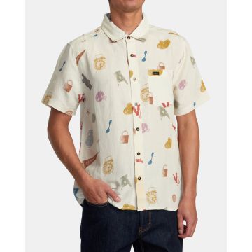 RVCA ARTIFACTS SHIRT natural