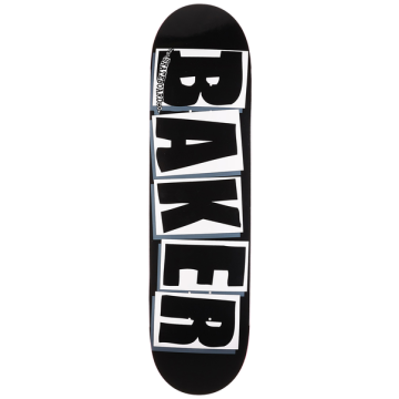 DECK BRAND LOGO BLK WHT 8.475 X 31.875