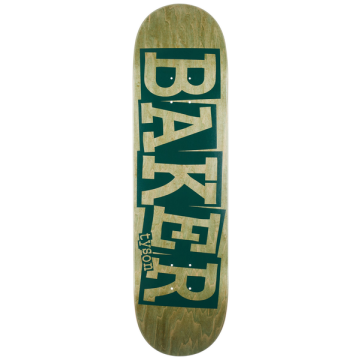 BAKER BAKER DECK RIBBON TP GRN VENEER 8.5 X 32