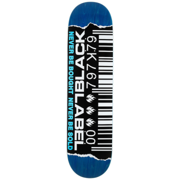 BLACK LABEL BLACK LABEL DECK BARCODE RIPPED 8.25 X 32.12 14.25