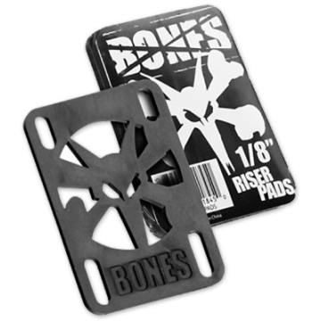 BONES BONES PADS (JEU DE 2) .125 BLACK