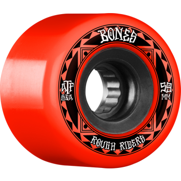 WHEELS (JEU DE 4) ATF 59MM ROUGH RIDERS RUNNERS RED