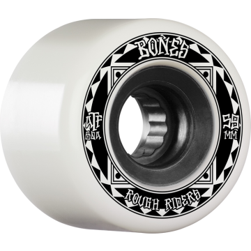 WHEELS (JEU DE 4) ATF 59MM ROUGH RIDERS RUNNERS WHITE