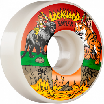 BONES BONES WHEELS (JEU DE 4) STF 54MM V3 LOCKWOOD CATFIGHT 103A