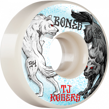WHEELS (JEU DE 4) STF 54MM V3 ROGERS ARCTIC BATTL 103A
