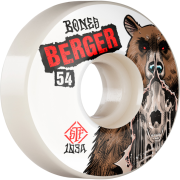 BONES BONES WHEELS (JEU DE 4) STF 54MM V3 BERGER SKINNED 103A