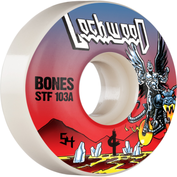 BONES BONES WHEELS (JEU DE 4) STF 54MM V3 LOCKWOOD METAL 103A