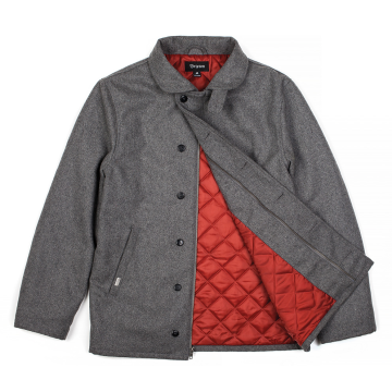 BRIXTON BRIXTON JACKET MAST HEATHER GREY