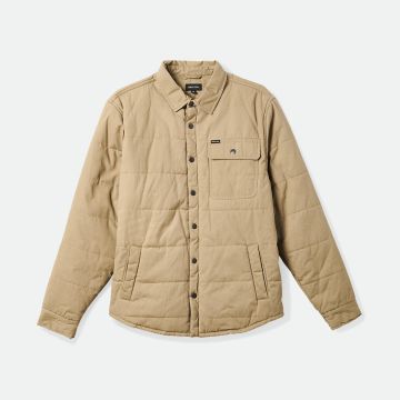 BRIXTON CASS WAXED CANVAS JACKET oatmeal